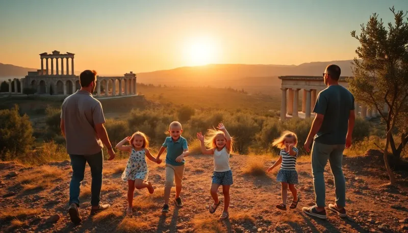 Découvrir la Grèce avec Airbnb : un voyage en famille inoubliable